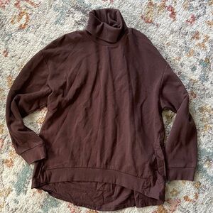 Zara Chocolate Knit Top